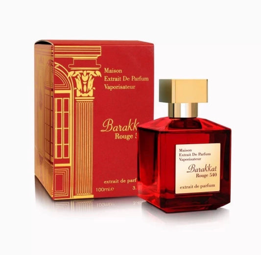 Barakkat Rouge Fragrance World Extrait de Parfum 100 Ml