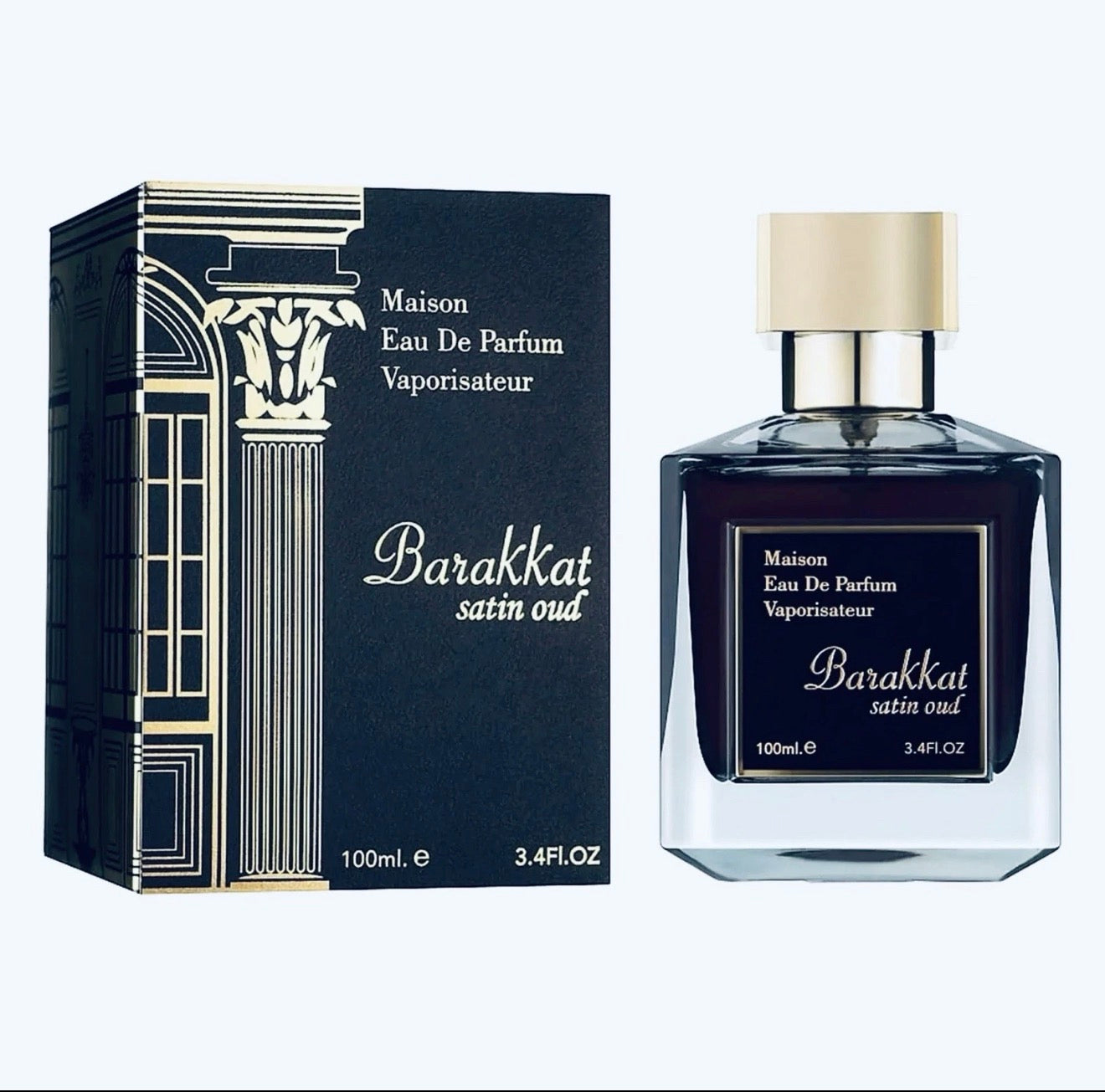 Barakkat Satin Oud – Fragrance World 100 ml