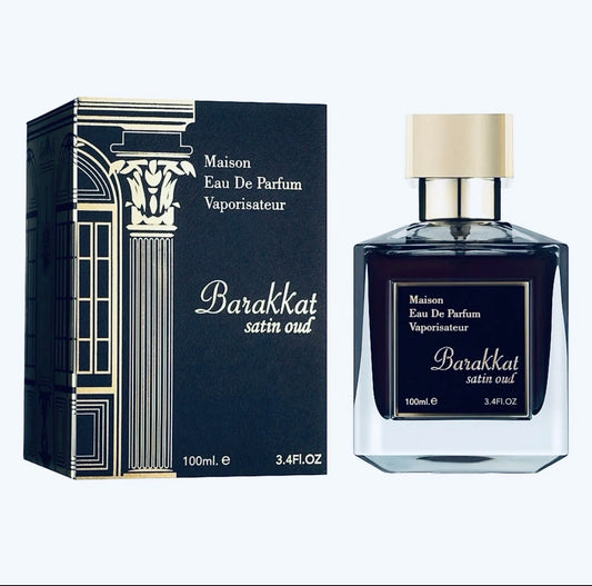 Barakkat Satin Oud – Fragrance World 100 ml